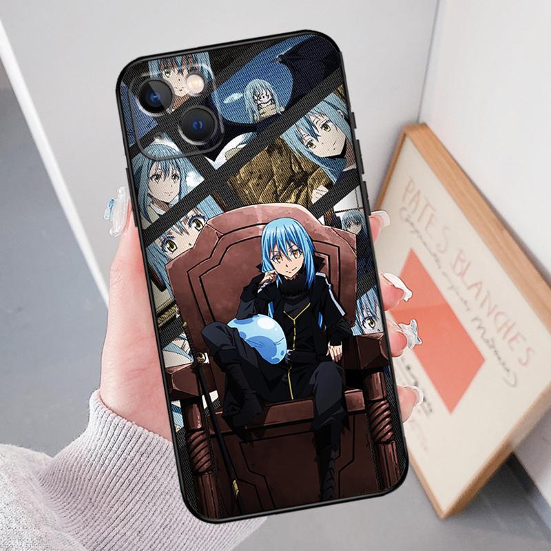 

Мягкий чехол Tensei Shitara Slime Datta Ken Rimuru для iPhone 11 Pro Max 13 Pro X XR XS Max 7 8 Plus SE 2020 12 13 Mini Phone Coque iPhone 13Pro MAX