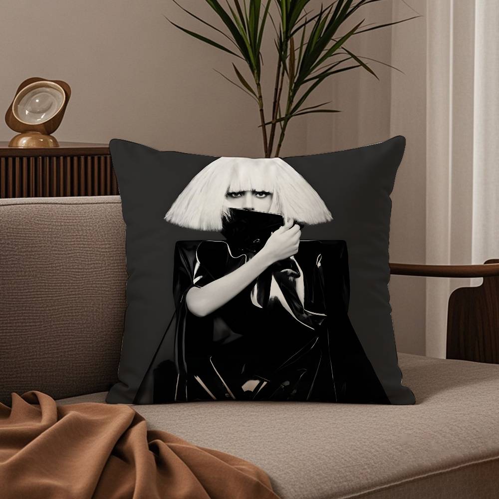 L-Lady Gaga MAYHEM Pillow Case Good Print Pillowcase Living Room Sofa Cushion Cover Bedroom Room Decor