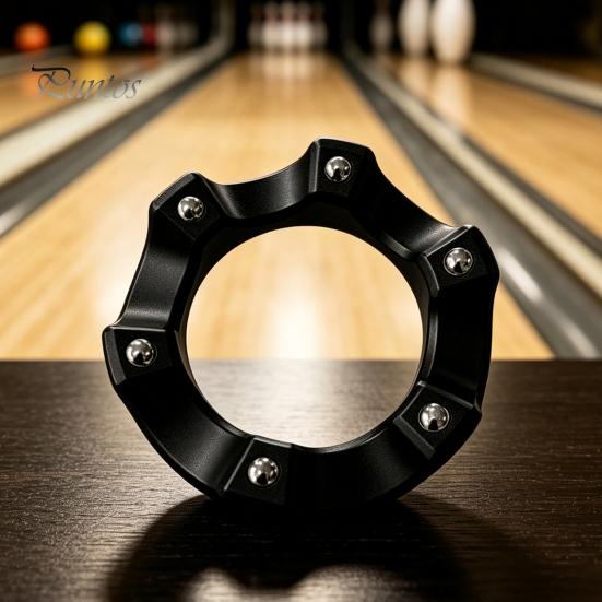 Bowlingkugel-Spinner-Ständer, 360 Grad drehbarer Becher, Professioneller Zahnradhalter, Universelles Zubehör für Reinigungs-, Polier- und Ausstellungsständer