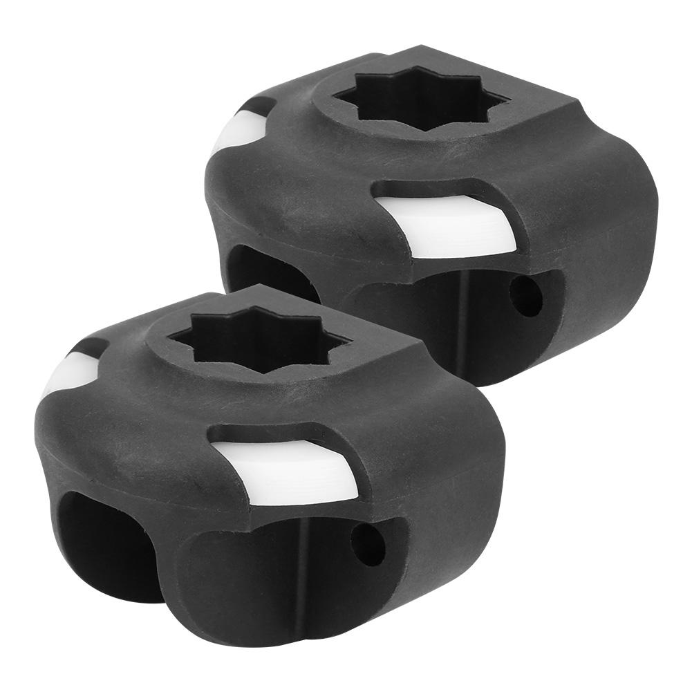 Boat Fishing Rod Fixed Mount Base Kit Plastic Lightweight DIY Canoe Kayak Accessory