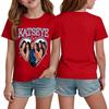 Korean Girl Group Kids Fashion Short Sleeve T-Shirt for Boys and Girls