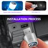AAAXJ1 Car Logo USB LED Atmosphere Lamps Lighting Portable Lights For BMW E36 E39 E87 E60 E46 E53 E90 F10 F20 F25 F30 X3 X5