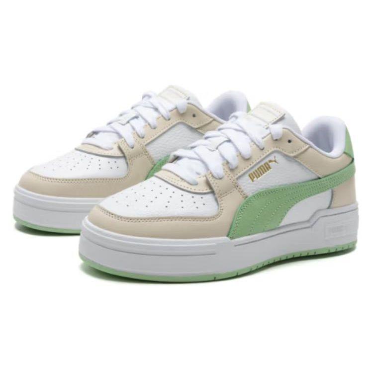 Puma CA Pro Classic White Pure Green Unisex Sneakers Alpine-Snow 380190-37