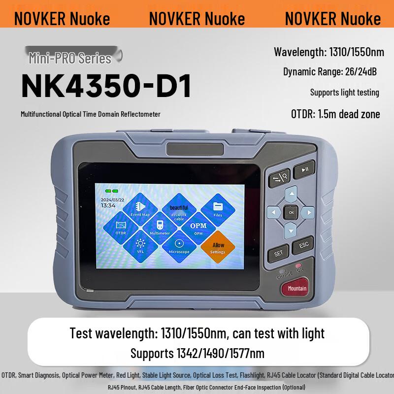 NOVKER Fiber Optic Testers, OTDRs & Power Meters