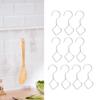 10Pcs S Hooks for Hanging Hangers Rustproof Heavy Duty Pots Bags