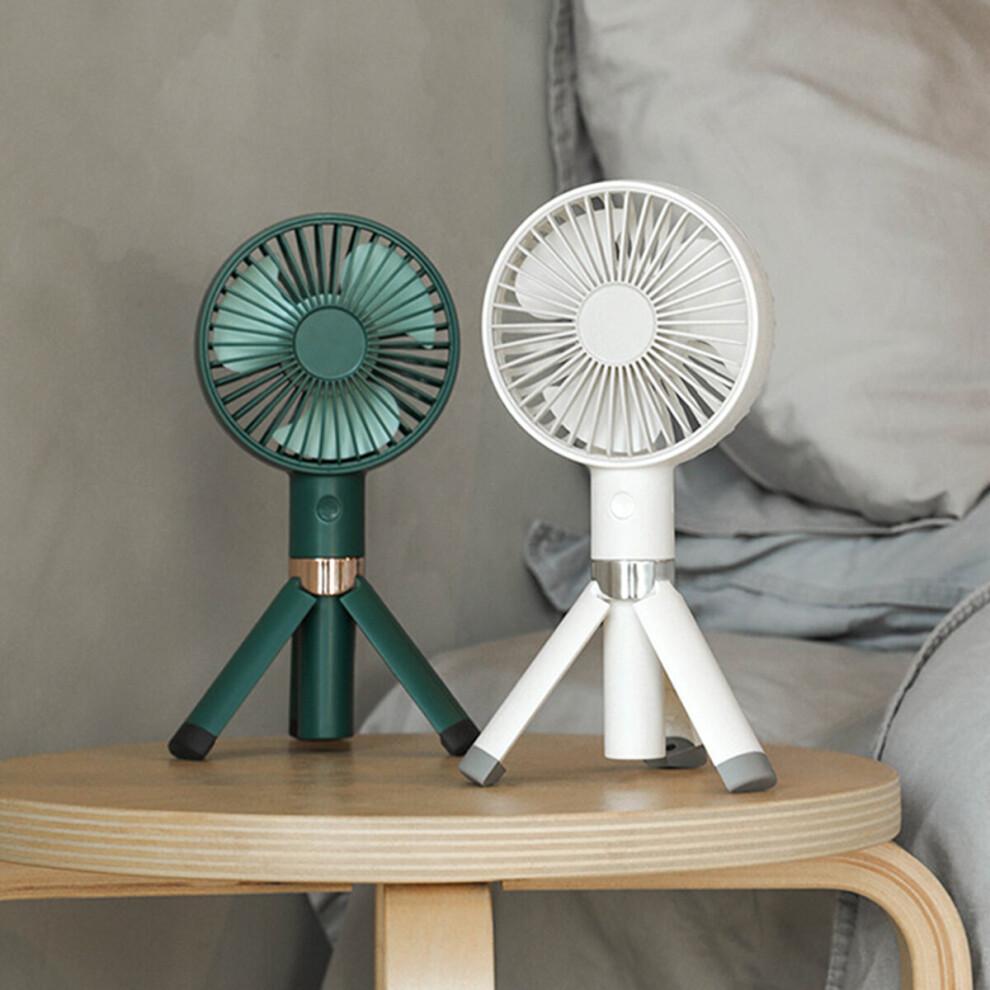 2-in-1 Reiseventilator USB wiederaufladbar Mini faltbarer Schreibtischventilator Camping Wandern Handventilator