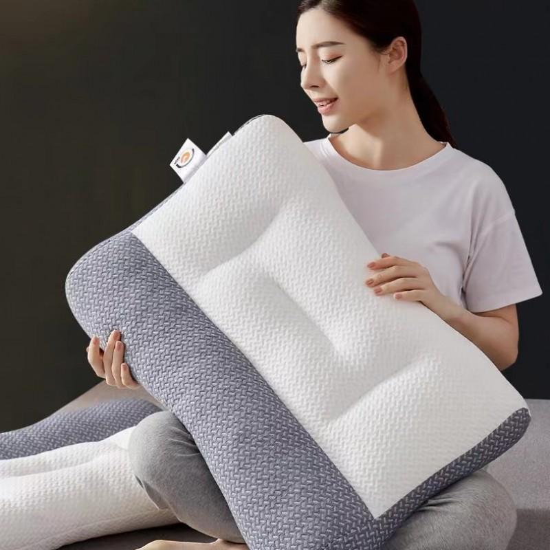 Ergonomic Cervical Support Pillow Neck Pain Relief Sleep Aid Hotel Grade Memory Foam Alternative