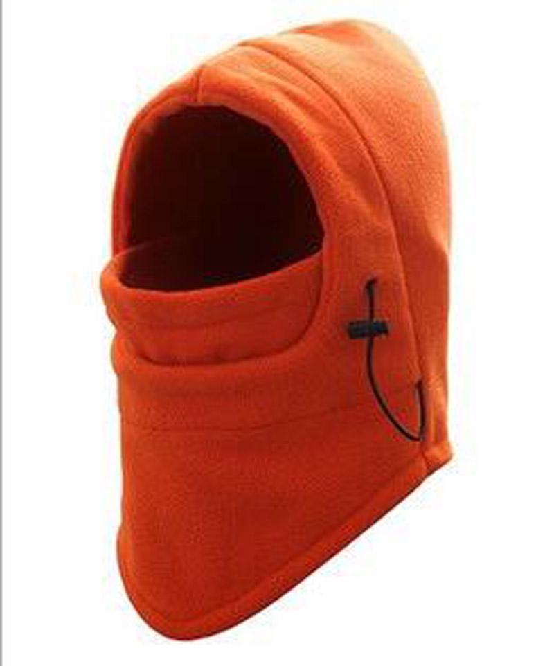 1pc Winter warm Balaclava Hat for Men Women,outdoor Thermal Fleece Hood Bike Windproof Face beanie hat Neck Warmer Scarves cap