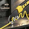 Handheld Wire Guide Roller Tool 200mm Steel Wire Straightening Tool with Contoured Grip for Wiring Installation, Cable Pulling and Line Organization