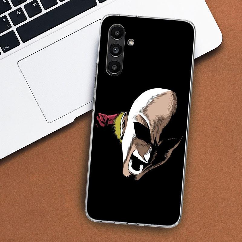 One P-Punch-Man Saitama King Phone Case For Samsung Galaxy A56 A55 A54 A53 A16 A15 A14 A13 A36 A35 A34 A33 A26 A25 A24 A23 A05S