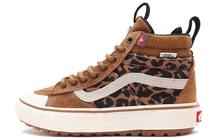 Кроссовки Vans Unisex SK8 Hi MTE 2 Высокие Коричневый Леопард Коричневый Черный Белый VN0A5HZZA0A 42