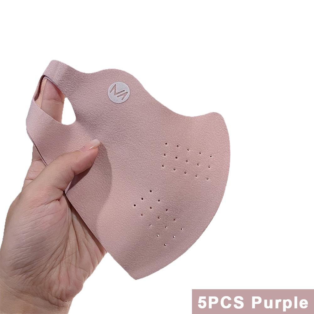 

5pcs Modal Fleece Mask Autumn and Winter Dustproof Washable Reusable Face Mask Unisex Adult/child Mask Outdoor Travel Protection