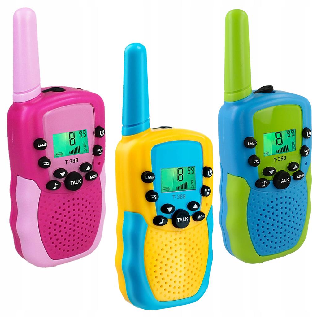 [PACZA] Walkie Talkie Set for Kids 3 Pieces Z3322