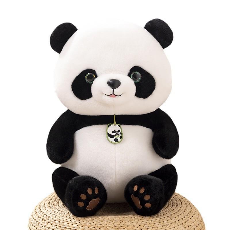 Panda Plush Fun Toy Cute Cartoon Zoo Souvenir Girl Kids Playful Keepsake Gift