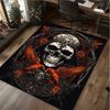 1Pc Skull Rug - Home Carpet Office Decorative Carpet For Living Room Bedroom Door Mat Floor Rug Computer Chair Area Rug