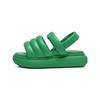 OTIGER Strap Comfortable Round Toe Casual Beach Sandals Women Sandals Green 1182A623-300