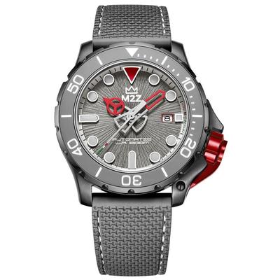 Diver 200 Sapphire Glass Grey Strap Grey Dial Automatic 200-004 200M Men's Watch