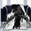 My Hero Academia Collage Anime Shigaraki Fleece Flannel Throw Blanket Cozy Warm Throws for All Season Super Soft Blanket for Bed