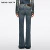 MISS SIXTY Women's Yang Mi Distressed Slim Flare Jeans, Winter 2025