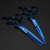 6.0 Inch Blue Dragon Handle, Hair Scissors, Hair Scissors, Flat Scissors, Bangs Scissors, Tooth Scissors, Thin