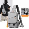Waterproof Nylon Crossbody Bag - Men's Chest Sling Backpack, Compact Shoulder Messenger Bag, Travel & Outdoor Hiking Pack 2025