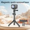 Magnetic Camera Stand Mount Adapter Two Claw Magnet Base Mount Tripod Adapter for DJI Osmo Action 5 Pro/4/3 Camera Accessories