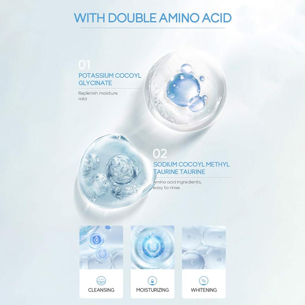 Milk Facial Cleanser Fine Pore Moisturizing And Moisturizing Facial Cleanser 50g