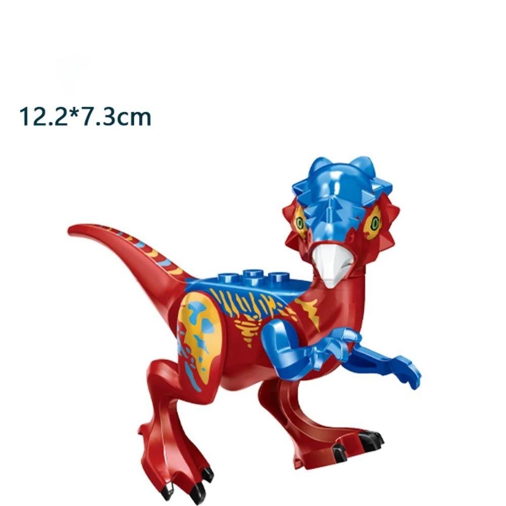 Jurassic Dinosaurier DIY Bausteine Velociraptor Velociraptor Rex Tyrannosaurus Pterosaurier Dilophosaurus Zubehör Steine Spielzeug