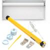 Kit DIY 30 tr/min Haute Qualité Noir & Jaune CC 12V Moteur Tubulaire Électrique pour Store Roulant / Stores Ensemble 11W 25mm