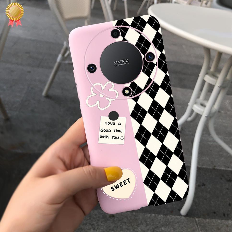 Luxury Case For Honor X9a Soft TPU Capa COOL New Cute Animal Painted Back Coque For Honor X9a X8A X7A 9XA 8XA 7XA  Bumper Bags