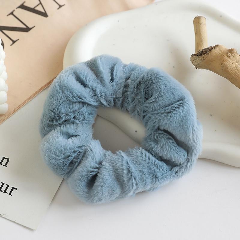 New Plush Large Scrunchies Rubber Bands Women Fashion Cute Hair Bands Headdress Korean Girl Hair Accessories Headwear