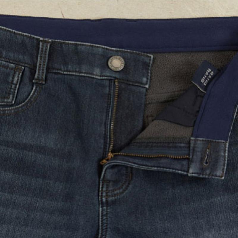 Bang Bang Men S Lycra Fleece Bonded Denim 3 Piece Set