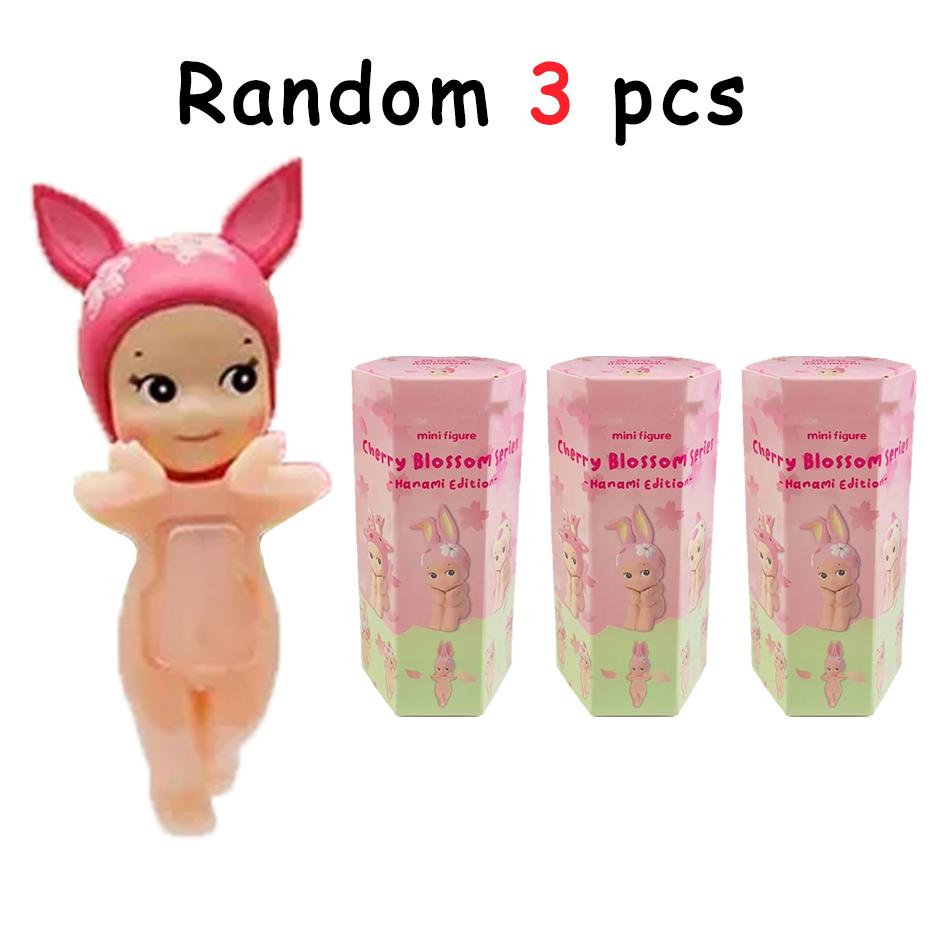 / New  Selling S Angels Cherry Blossom Series Anime Figures Ornaments Dolls Fans Children Birthday Gift Random