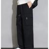 Men Cargo Pants Loose-fit Straight-leg Pants For Men Casual Long Trousers For Autumn Youth