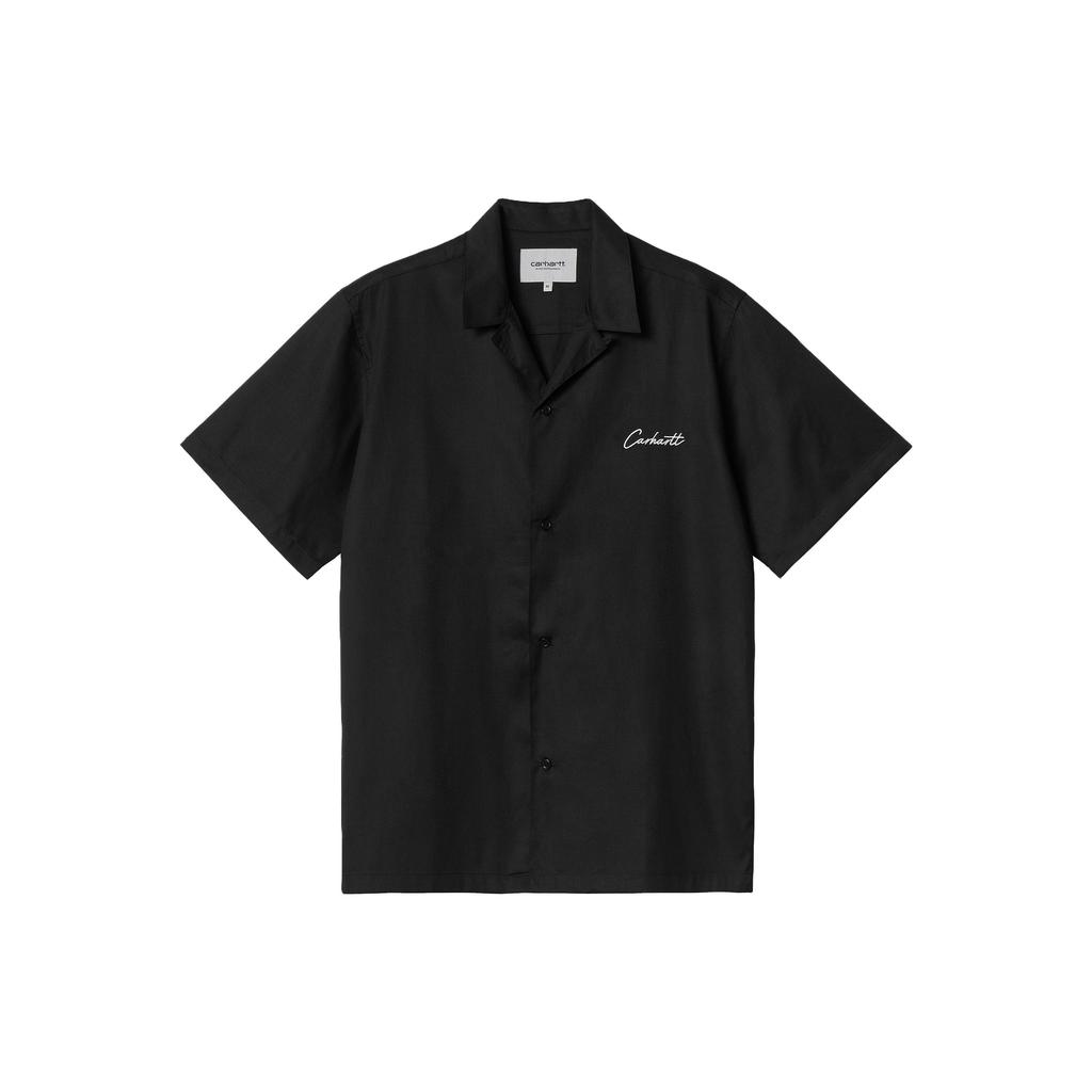 Carhartt WIP SS23 Letter Embroidery Logo Loose Short Sleeve Shirt Men shirts I031465-K02-XX