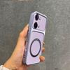Upgraded Big Lens Protection Case for Vivo Y28 4G Luxury Leather Casing with Magnetic Ring