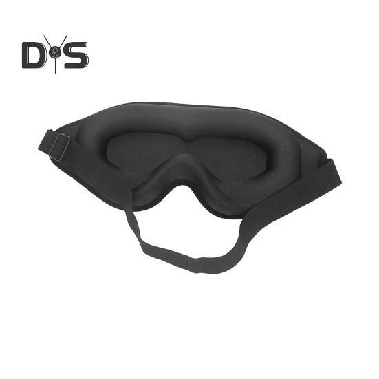 

3D-покрывало для сна с эффектом памяти, маска для глаз, повязка на глаза, помощь при сне, мягкая дышащая повязка для глаз для путешествий чёрный