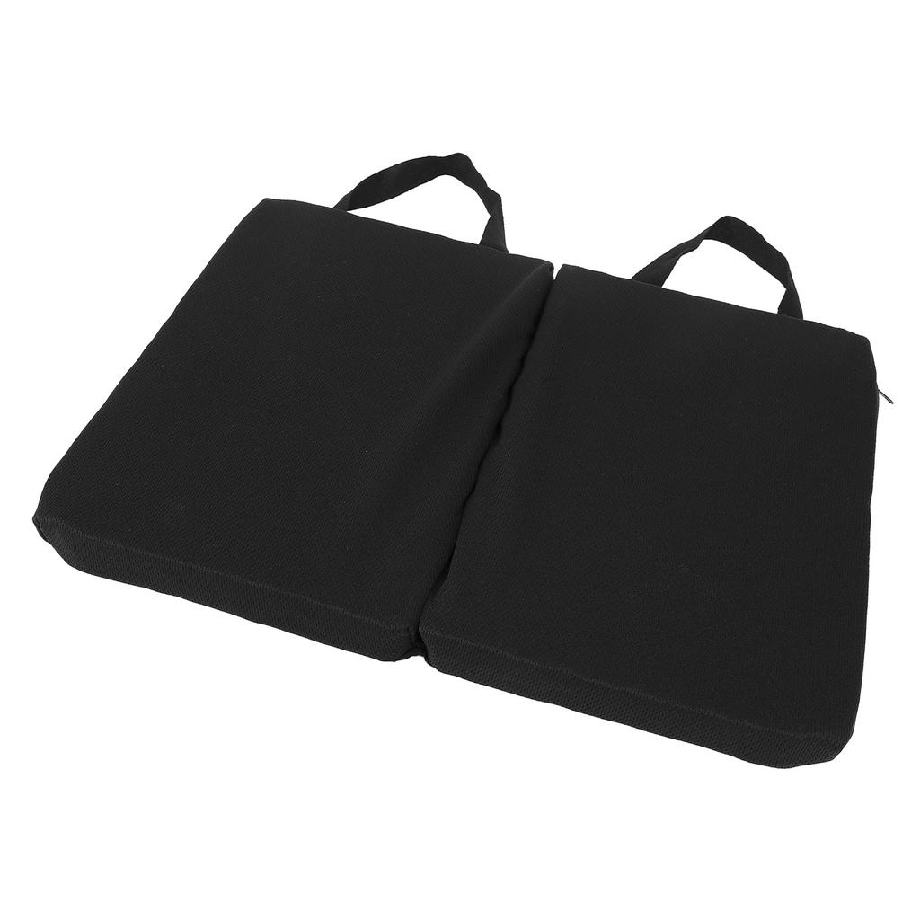 Gel Cushion Breathable Foldable Travel Cushion For Airplane Seats Camping Stadiums