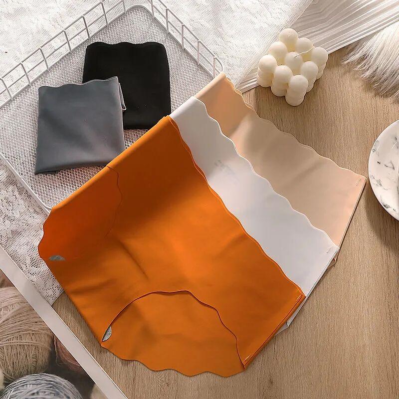 Mutandine senza cuciture da donna Sexy intimo di seta Comfort intimo Mutandine a vita bassa da donna Lingerie femminile K136