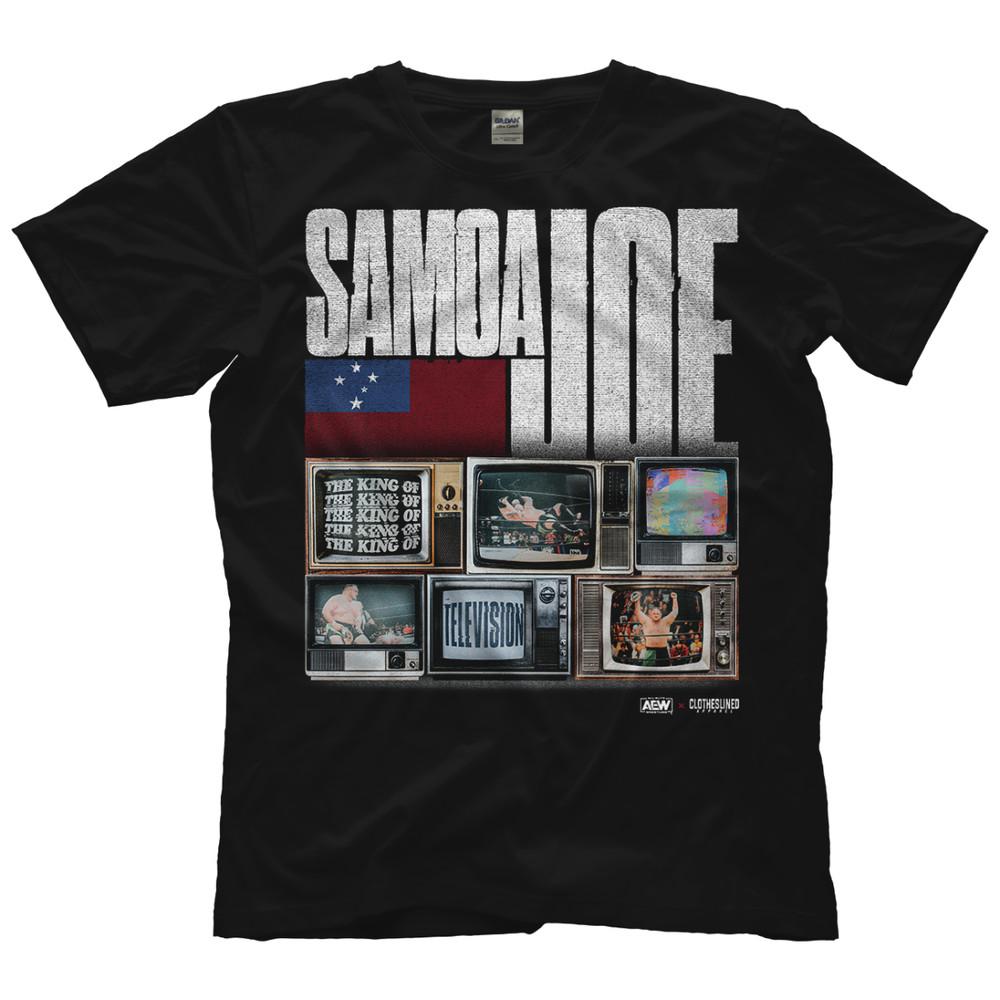 

Samoa Joe Clotheslined Championship Series AEW Official TShirt Unisex T-Shirt S