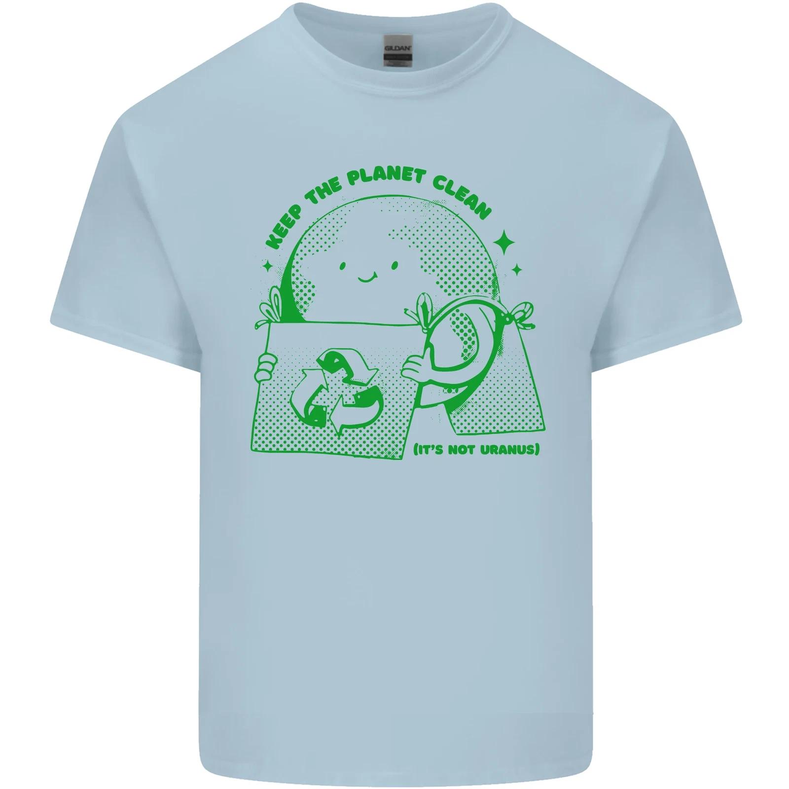 Climate Change Keep the Planet Clean Kids T-Shirt Childrens S