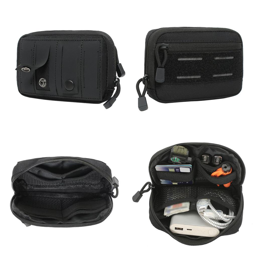 Tacticals Molles Admin Pouch Large Capacity Practical Small Waist Pack Wear Resist Medical Storage Pouch for Camping Hiking