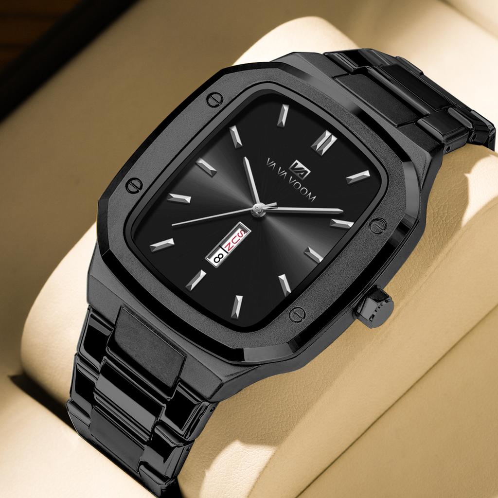 Luxus Herren Quarz Uhr Sport Wasserdicht Casaul Datum Herren Armbanduhr Business Edelstahl Herrenuhren Uhr