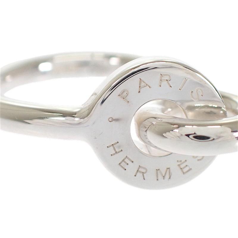 HERMES  #8(JP Size)  Ring Silver925 Women