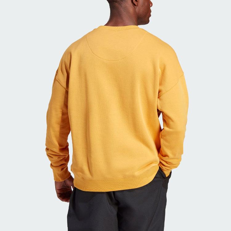 Adidas Real Madrid Lifestyle Sweatshirt Men Tops Yellow HY0631