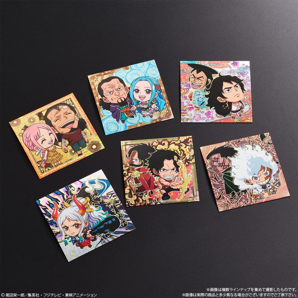 BANDAI Niformation One Piece Piratsegl Vaffelkjekser Boks Godteri Leketøy LOG.12 20 Stk