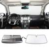 Windshield Sunshade Sun Shade Visor Heat Shield Cover For 4Runner 2017+ US Flag