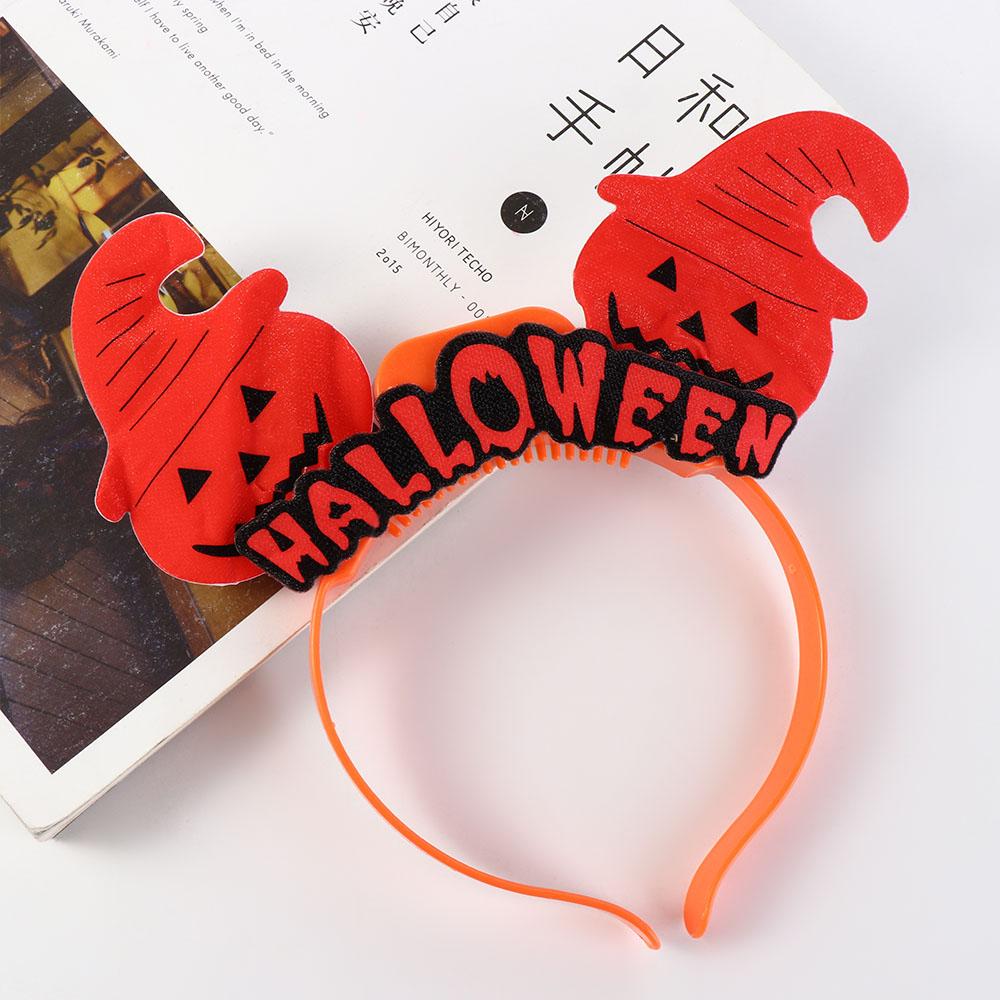 Headpiece Pumpkin Lantern Headpiece Ghost Skull Hair Hoop  Photo Props
