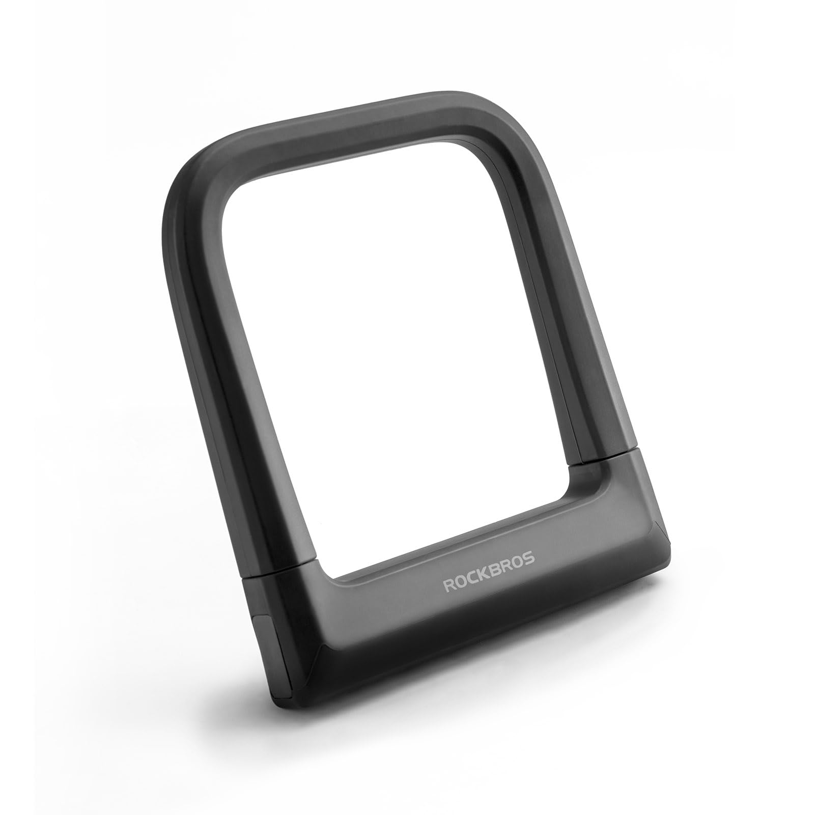 

ROCKBROS for Bicycles and Wide 14mm Steel Alloy with Silicone Durable Compatible with Electric Bicycles and Includes 2 Keys U-Lock Motorcycles, чёрный