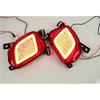2pcs LED Rear Bumper Lamps For Toyota Highlander 2015 2016 2017 2018 2019